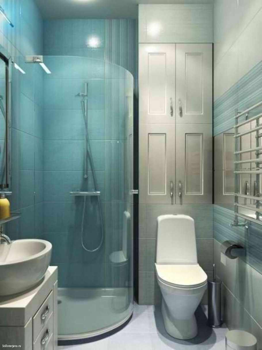 Совмещённый санузел с душевой