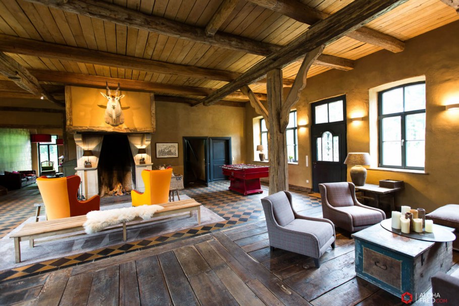 Фахверк в стиле Кантри