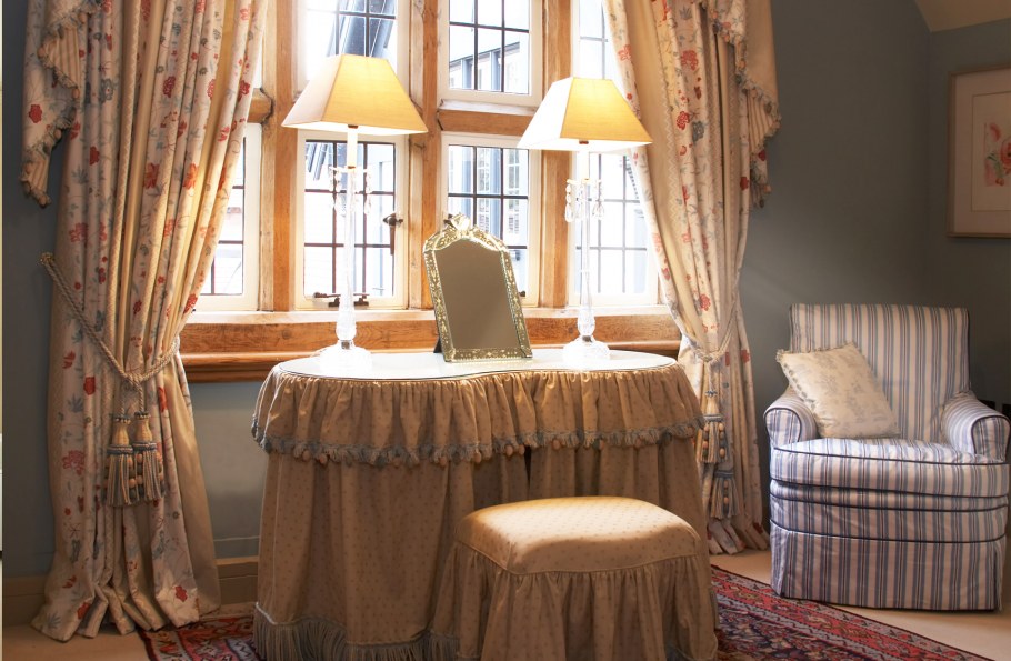 Шторы в стиле под старину