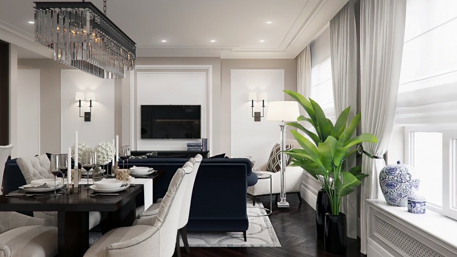 Неоклассика в интерьере