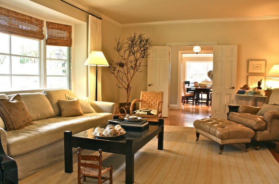 Интерьер в песочных тонах