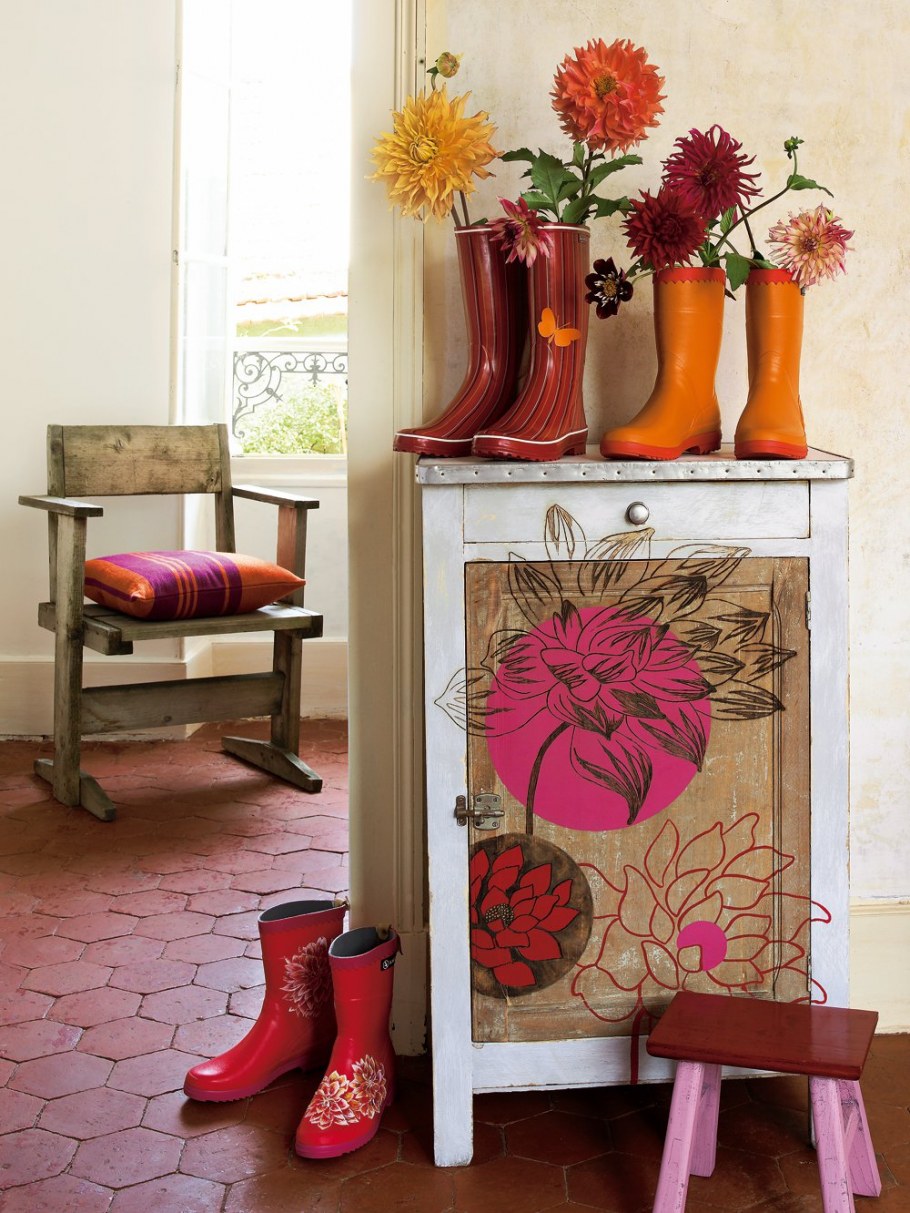 Зонтик из цветов