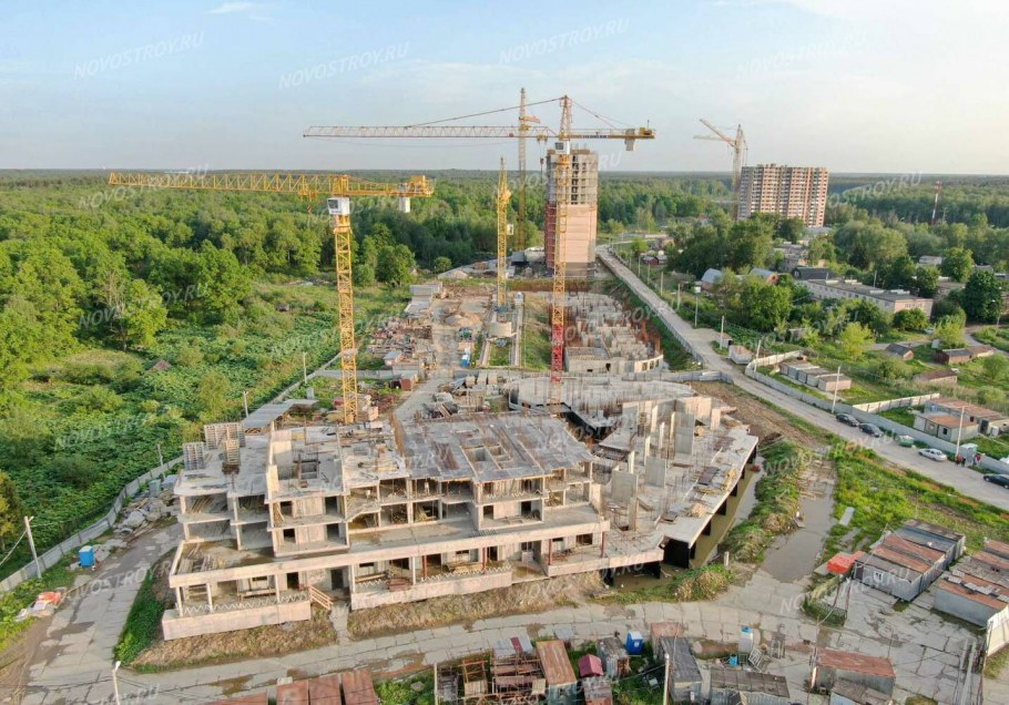 Микрорайон Востряково Домодедово улица Ледовская