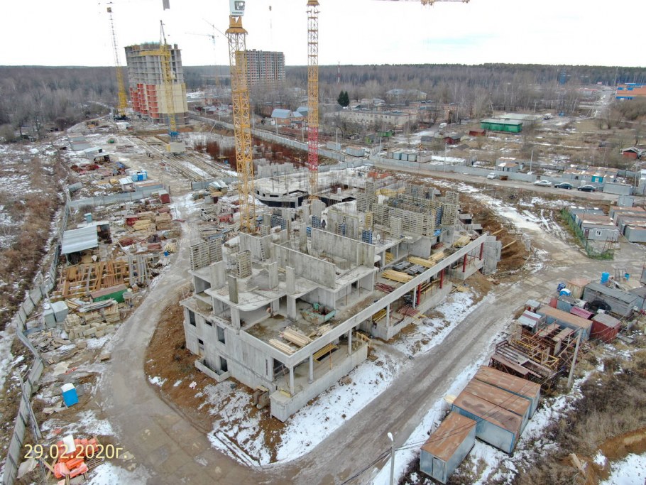 Ход строительства ЖК Ледово
