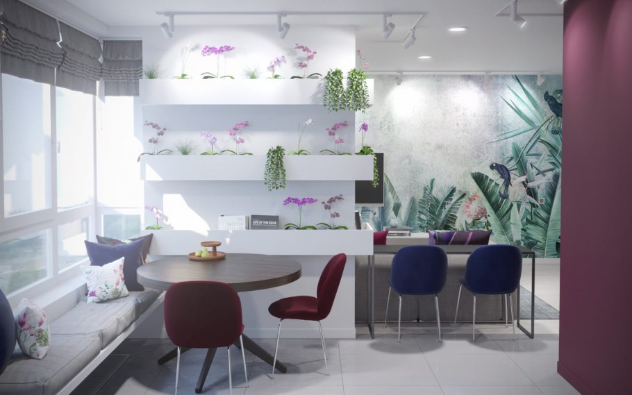 Как обустроить интерьер в кафе видео