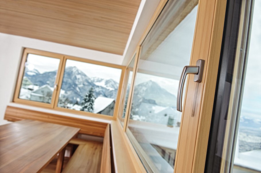 Дерево-алюминиевые окна