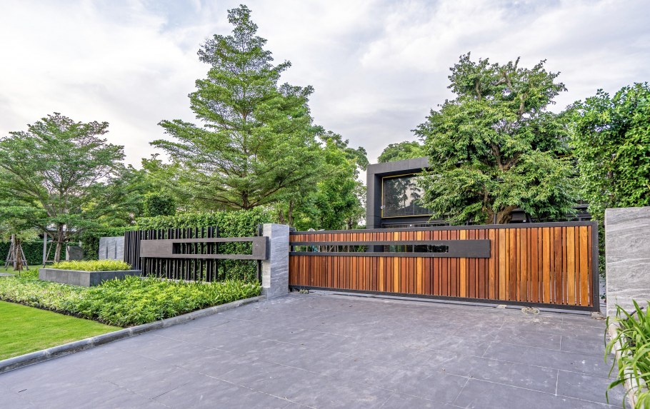 Ландшафт въездной зоны