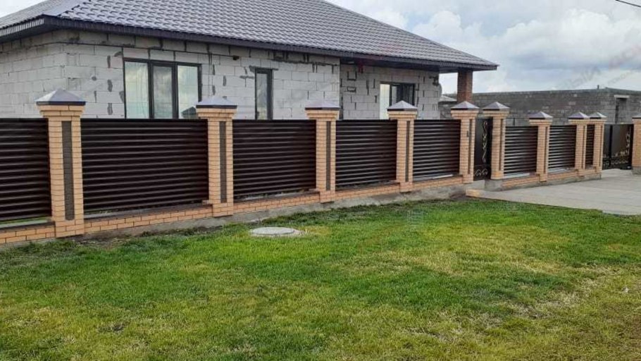 Забор жалюзи