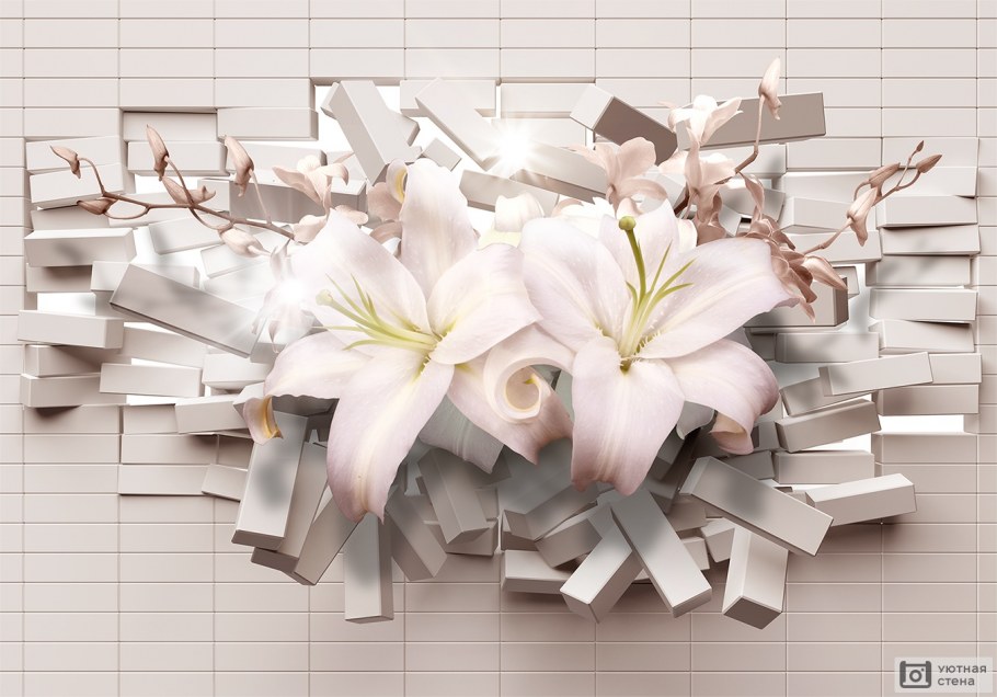 Фотообои 3-d