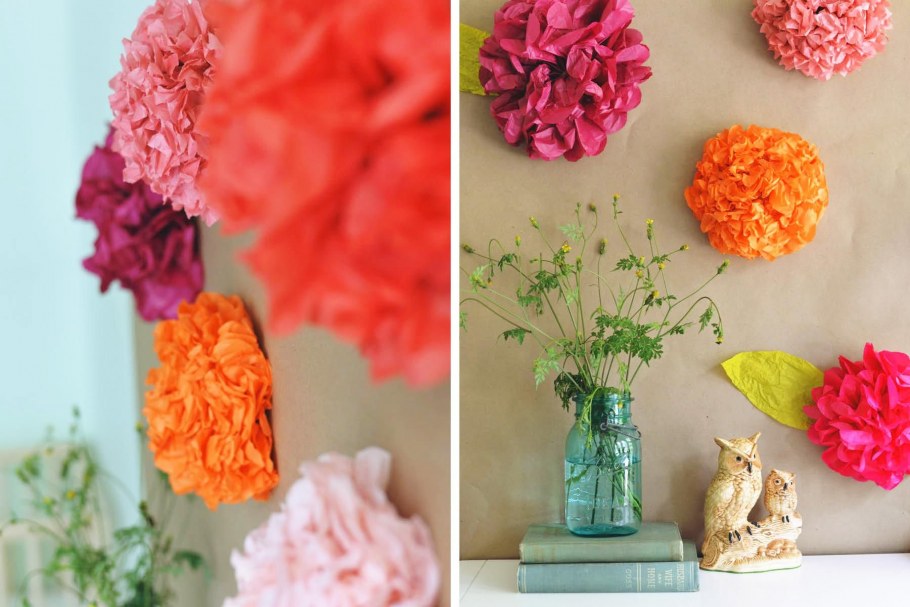 Декор из салфеток