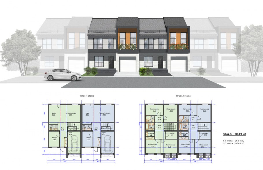 Английский таунхаус планировка