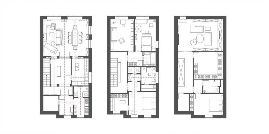 Таунхаус планировка