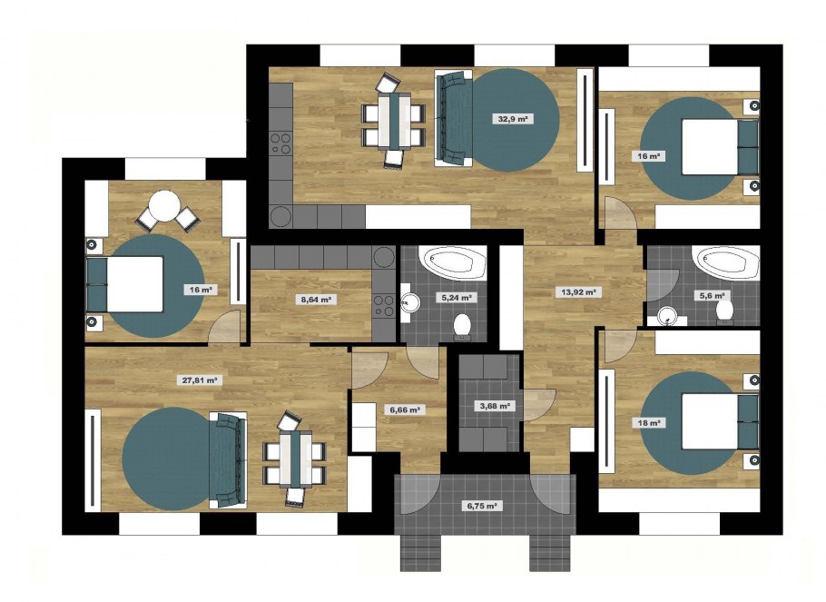 Финские таунхаусы проекты