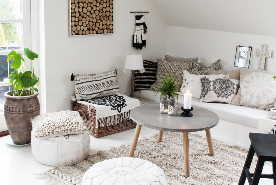 Интерьер в желтых тонах