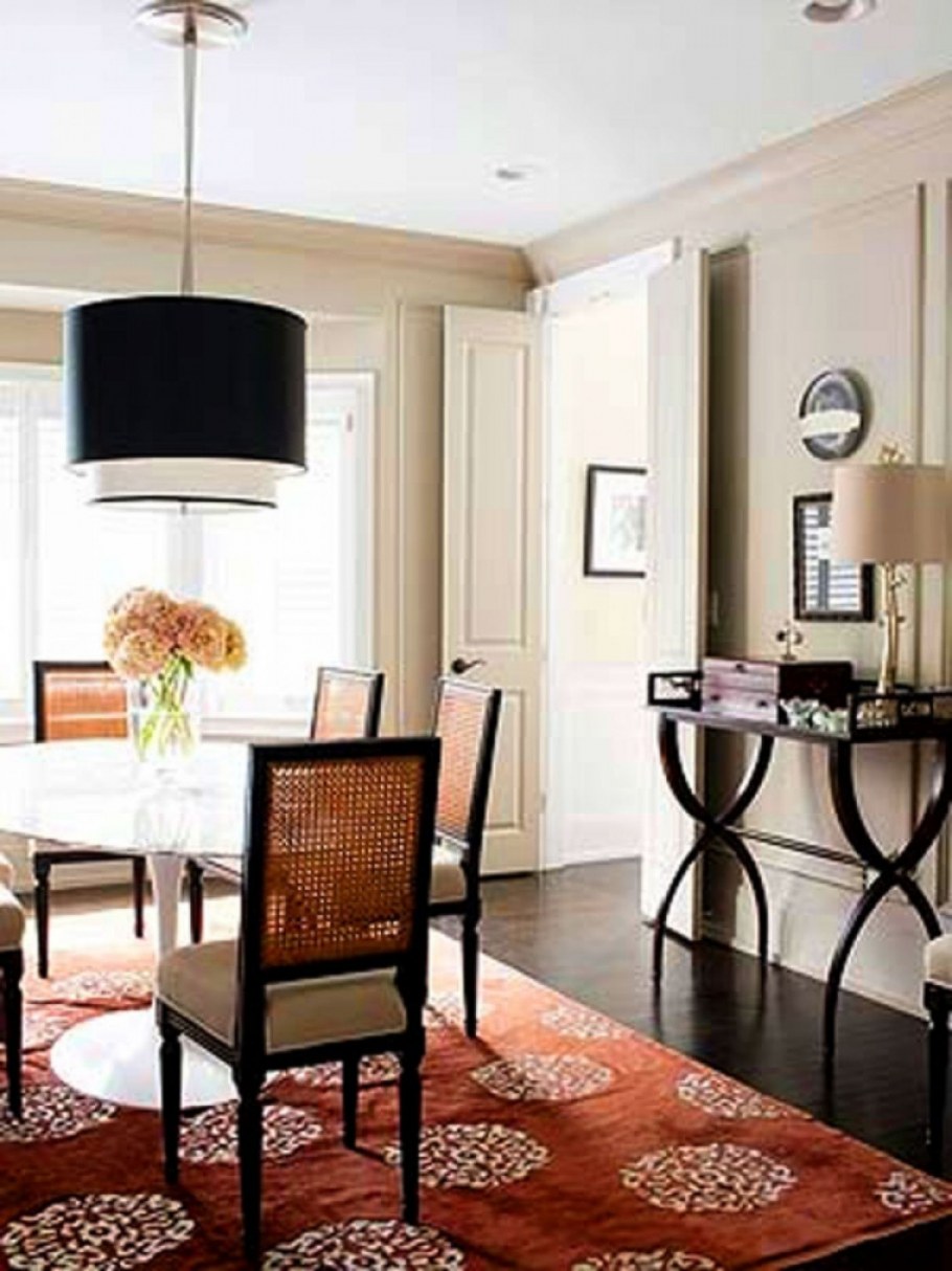 Черно бежевый интерьер