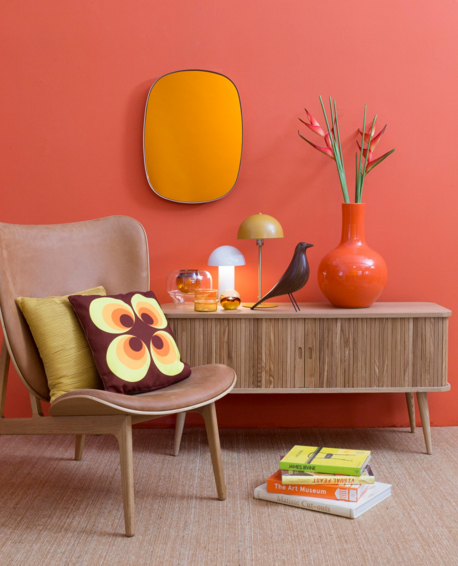 Оранжевый декор