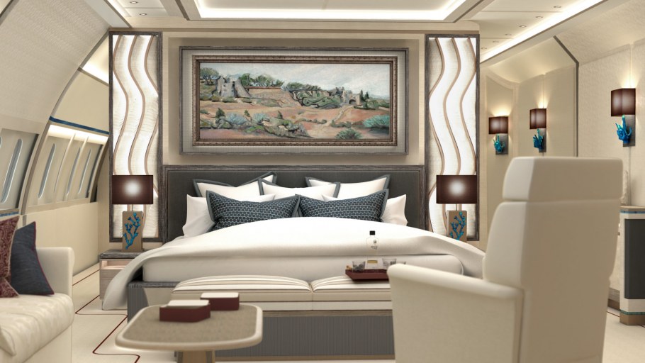 Спальня в самолете