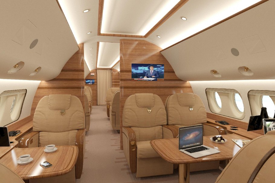 Boeing 747 8 частный самолет