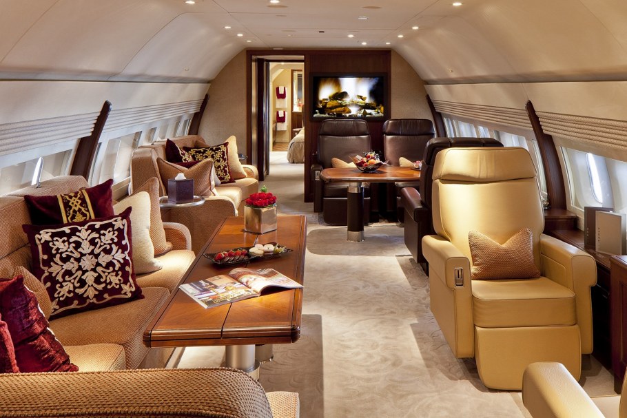 Интерьер в авиационном стиле