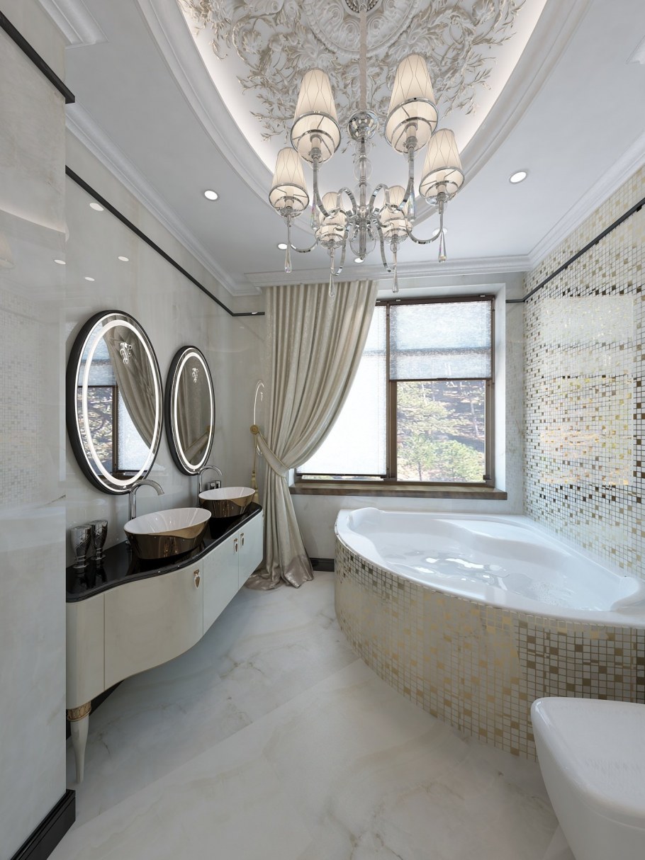 Шикарная ванная комната