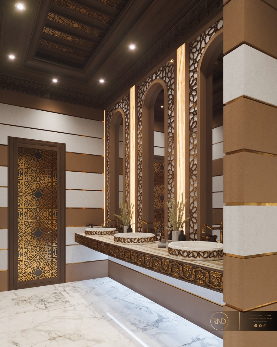 Проекты дома с элементами арабского декора