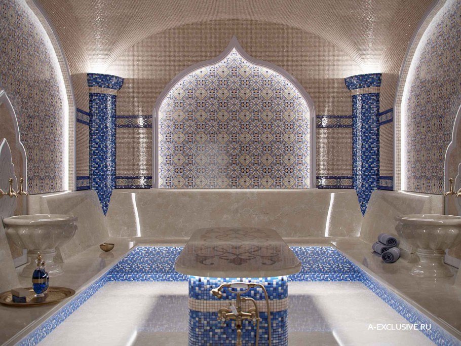 Мозаика для хамама в Восточном стиле