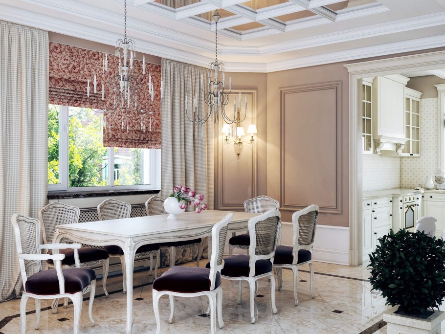 Кухня столовая в стиле Неоклассика