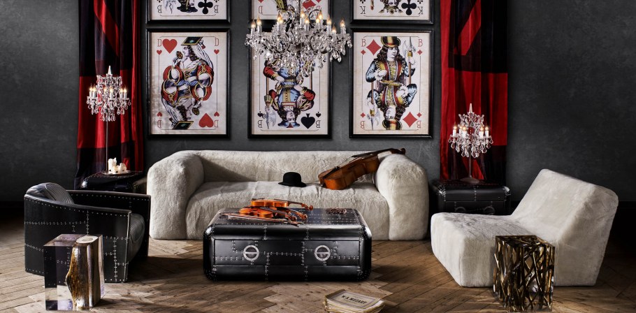 Интерьер в стиле казино