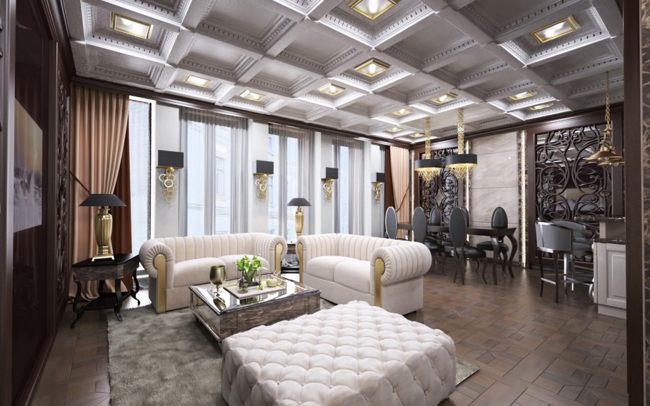 Потолок ар деко