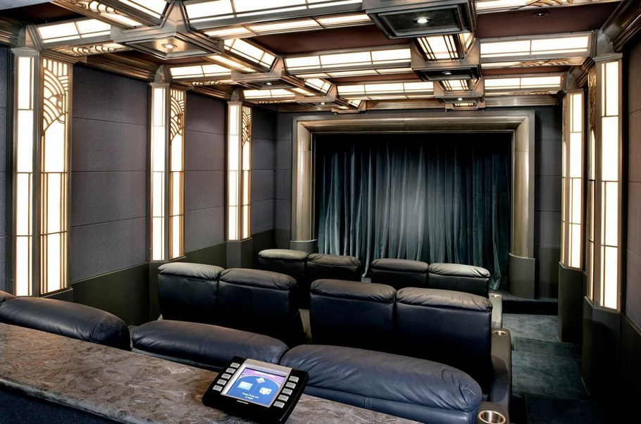 Потолок кессонный арт деко модернизм