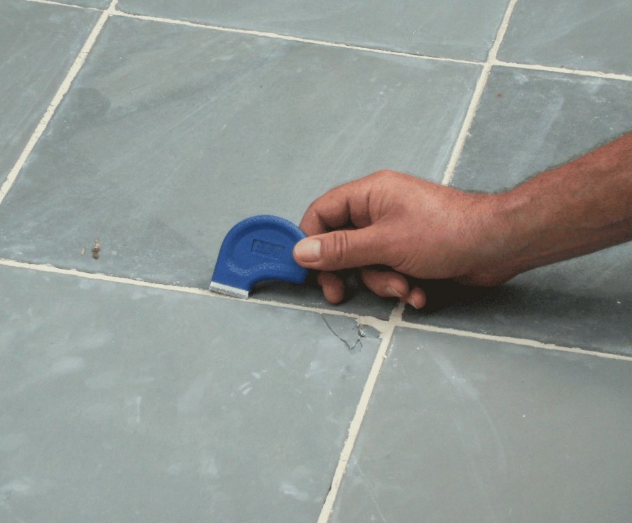 Затирка швов напольной плитки