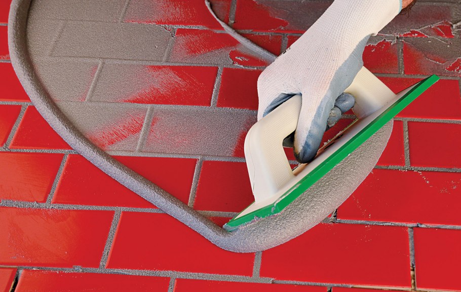 Затирка швов на плитке