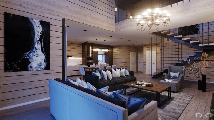 Шамони Шале интерьер