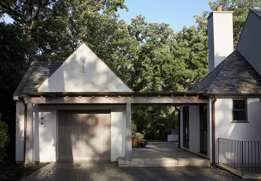 Дом соединенный с гаражом