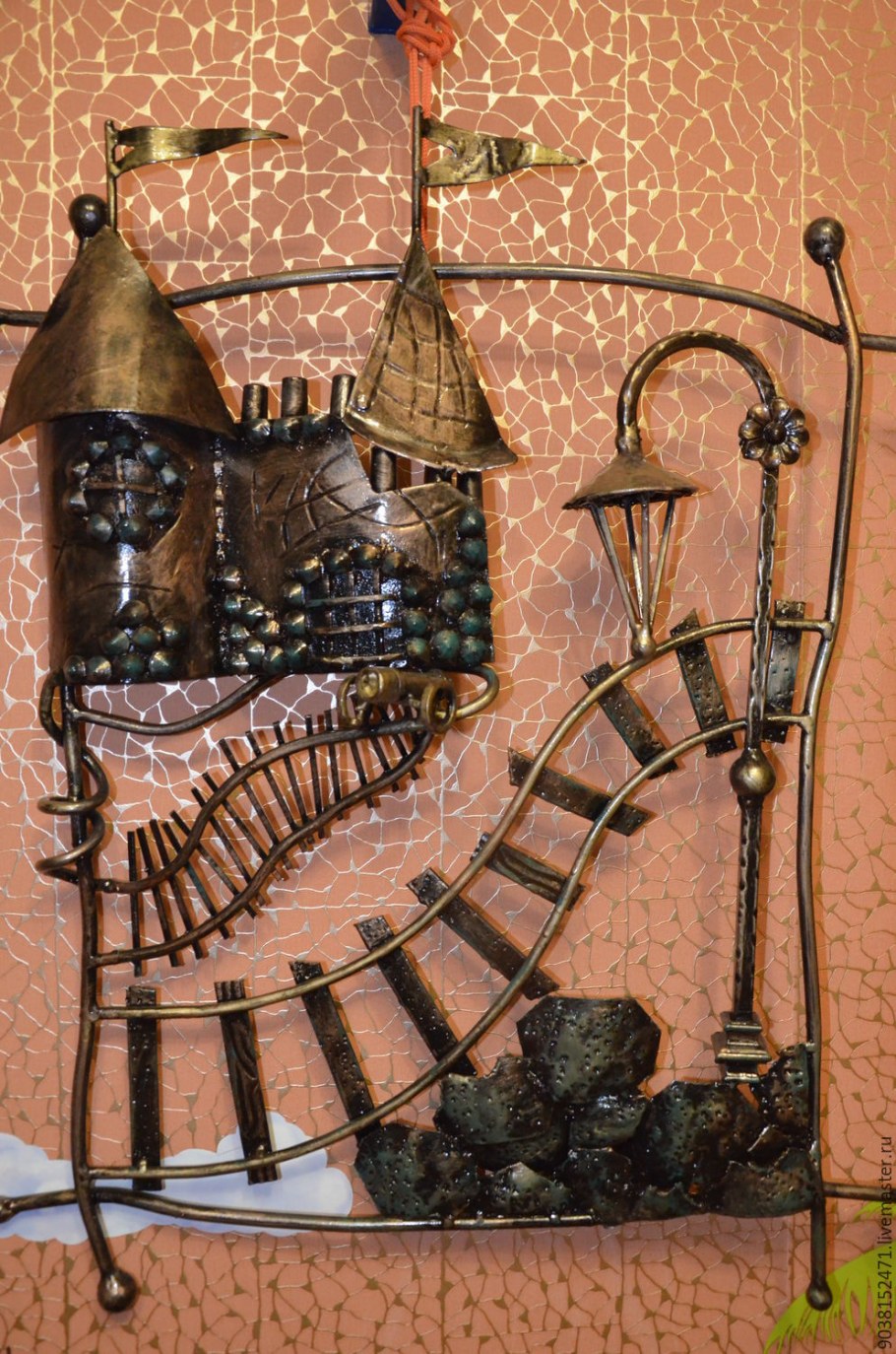 Кованная вешалка в прихожую