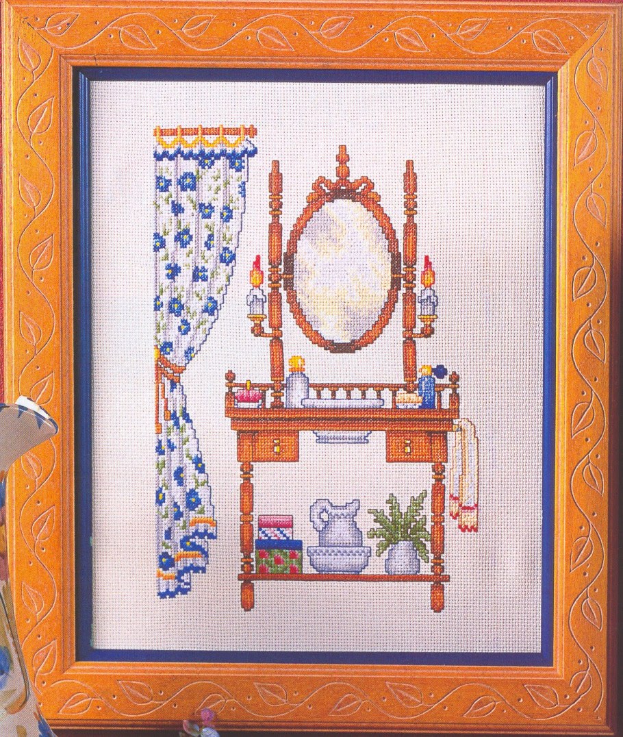 Вышивка крестом для спальни