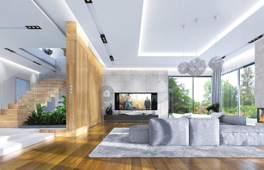 Визуализация проекта дома z442