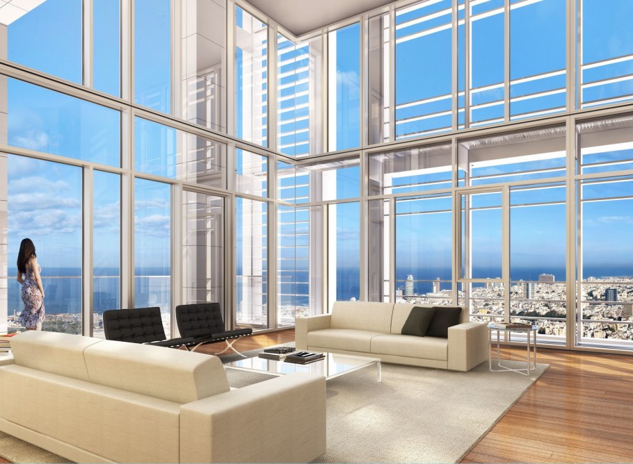 Скай Ривер панорамные окна