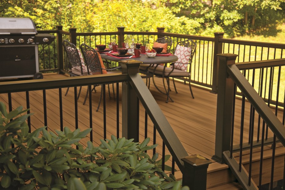 Металлические ограждения для веранды террас