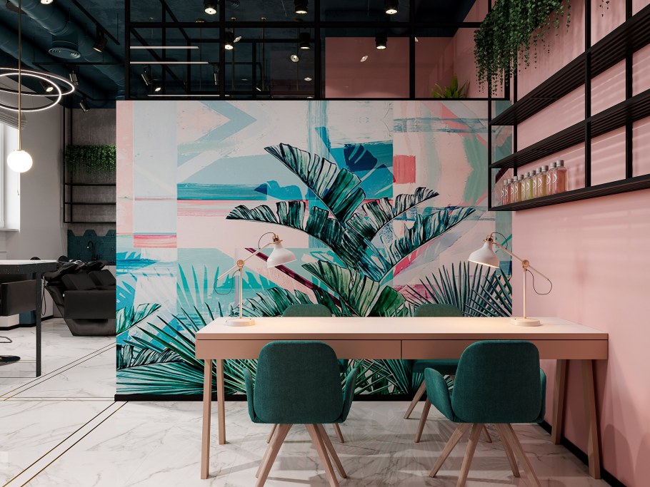 Салон красоты в стиле Фьюжн