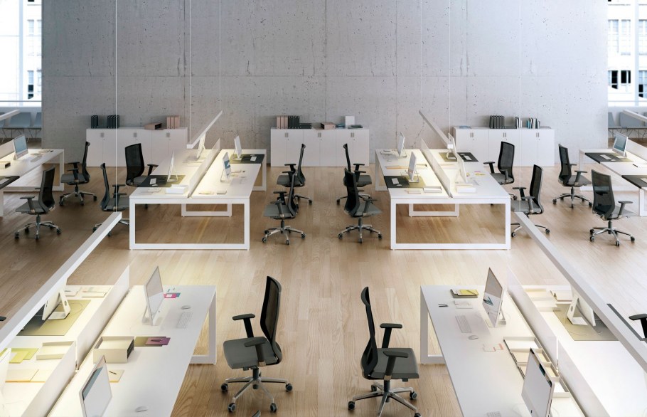 Планировка столов опен Спейс