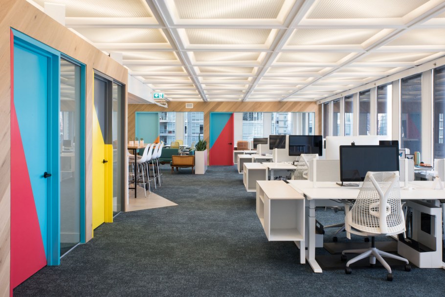 План офиса опен Спейс