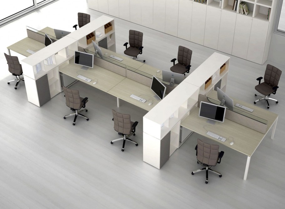 Планировка офиса опен Спейс