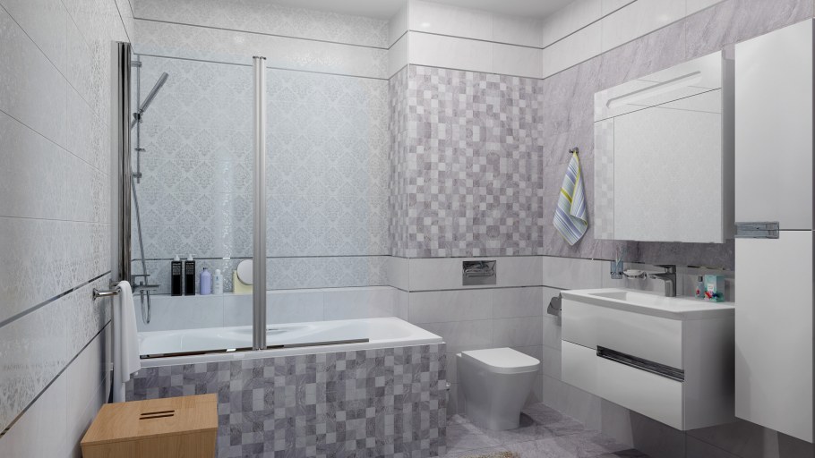 400x275x7,5 мм микс Керамин гламур 4с