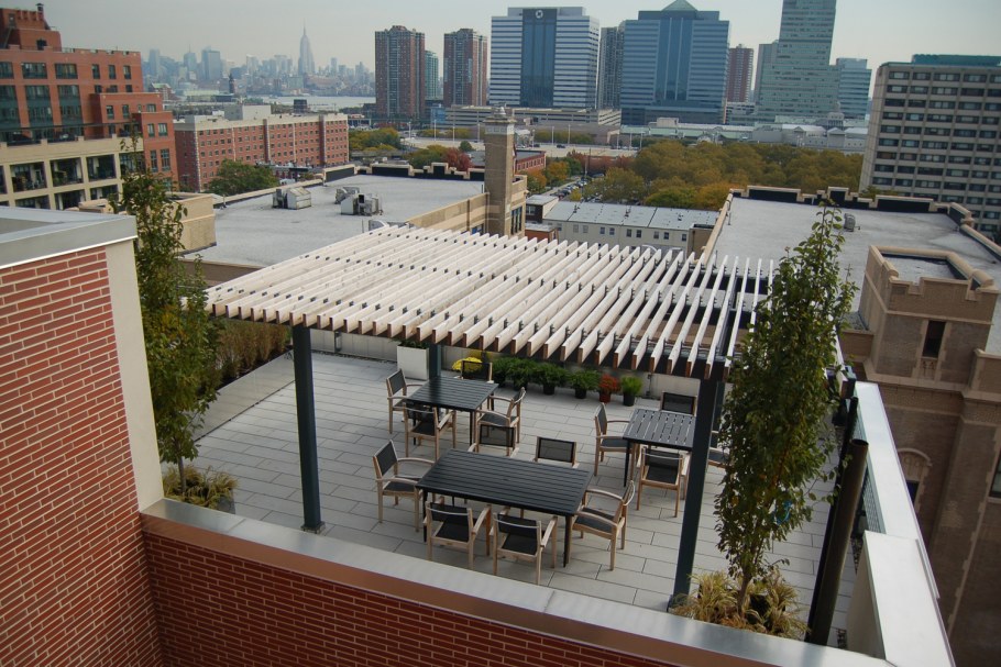 Патио, «зеленых крыш»