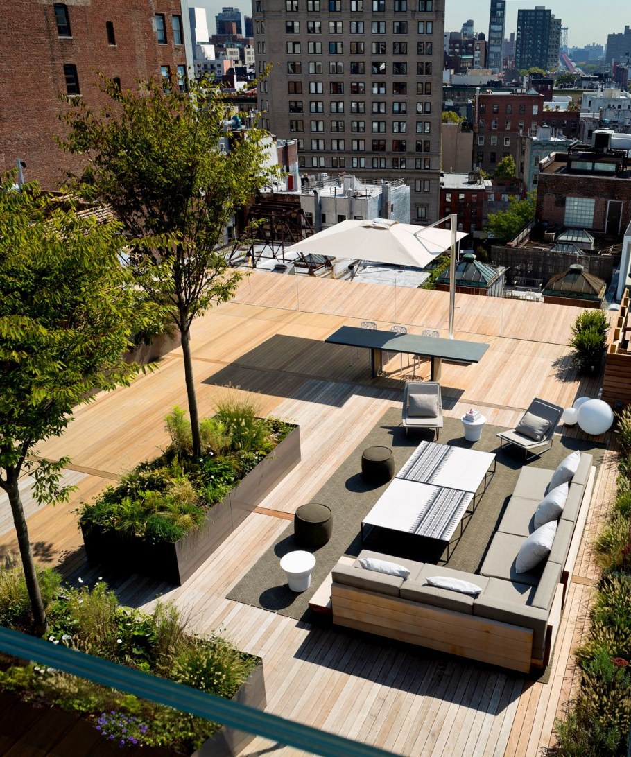 Эксплуатируемая кровля Нью Йорк