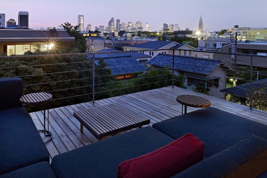 Зоны отдыха на крышах Японии