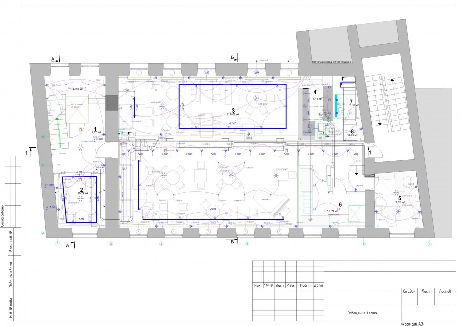 Проект поликлиники ЭОМ