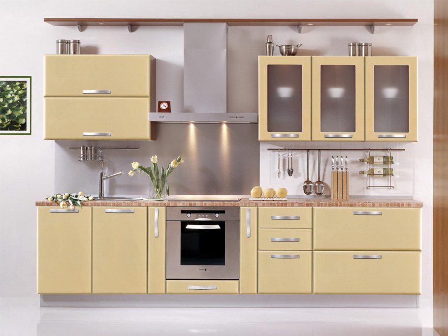 Кухня Дина (лайм принт) 2.0м