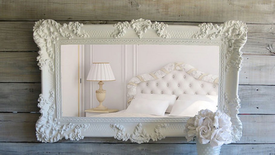 Декор рамы для зеркала декупаж